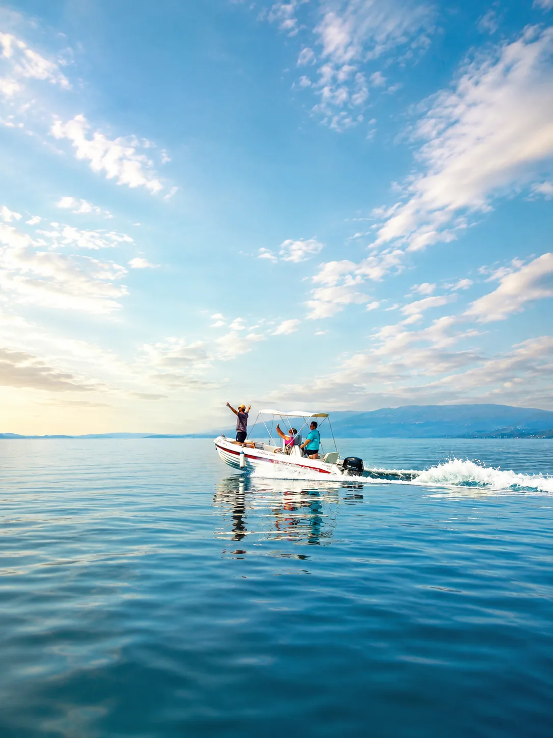 Guided sailing experience