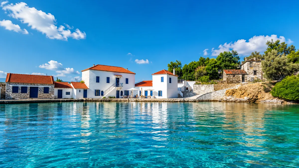 Group cruise in clear water